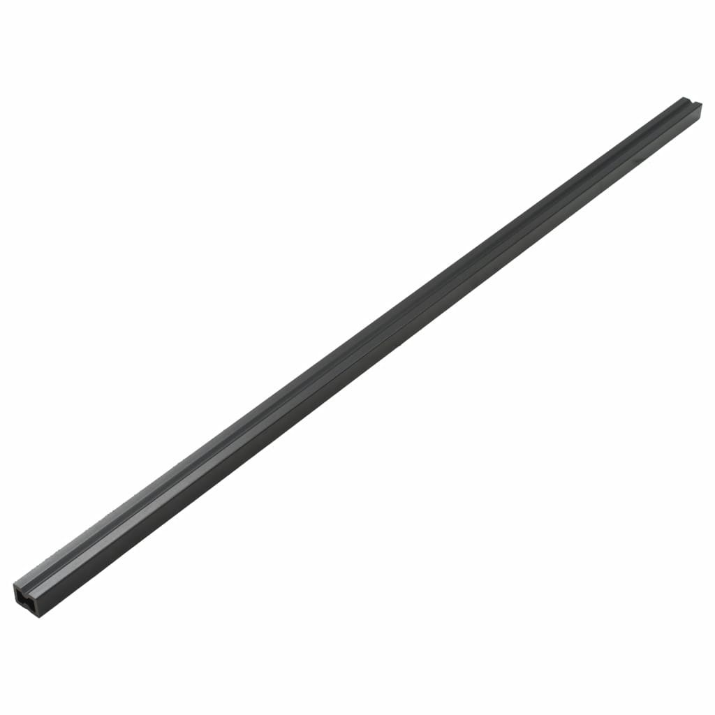 WPC Hollow Decking Boards with Accessories 20 m² 4 m Dark Brown